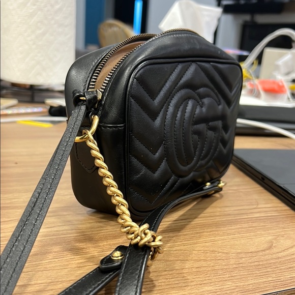 Gucci Black Leather Crossbody Bag - Picture 5 of 7